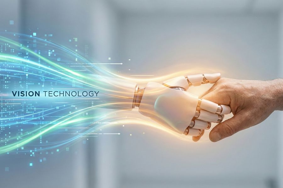 Robot arm assisting patient