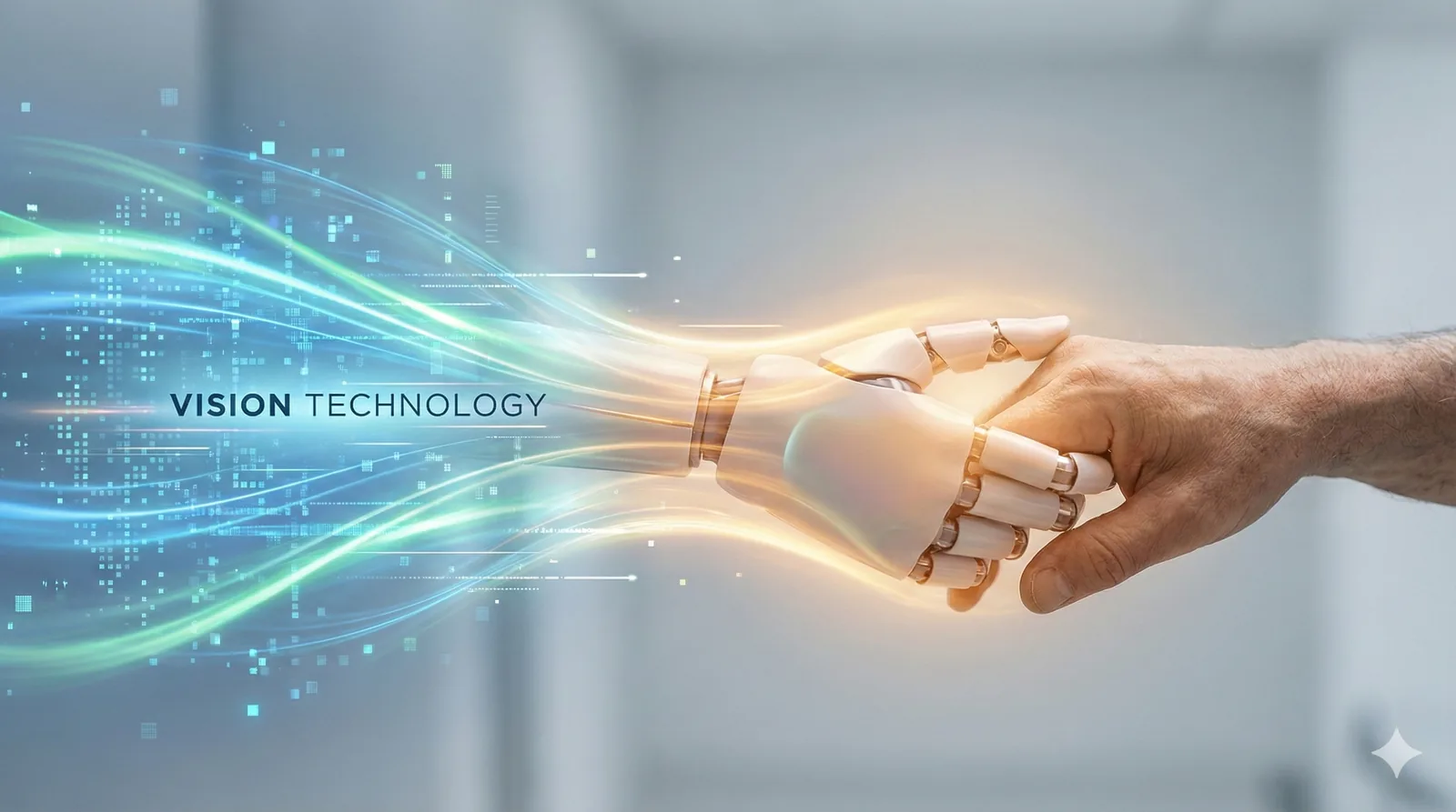 Robot arm assisting patient